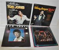 VTG Tom Jones vinyl record albums from the 70's