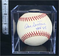 Signed Don Sutton baseball w/ COA