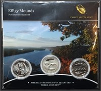 2017 Effigy Mounds ATB Quarter Set MIP