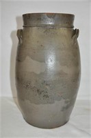 Antique 4-gal stoneware churn base