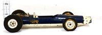 Vintage metal Tri-ang race car made in England