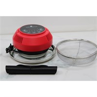 Cook's Essentials Universal Air Fryer Lid-Red # 1