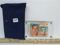 Al Kaline baseball card, Detroit Tigers, 1956