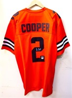 Signed Amari Cooper Browns jersey w/ COA