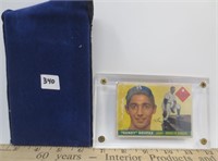 Sandy Koufax Rookie card, Brooklyn Dodgers, 1955
