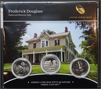 2017 Frederick Douglass ATB Quarter Set MIP