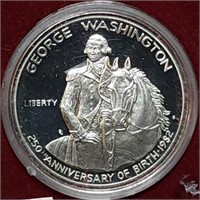 1982 S George Washington Proof Silver Half Dollar