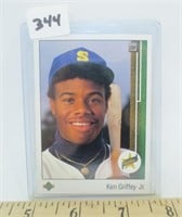Ken Griffey Jr. baseball Rookie card