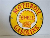 Contemporary C.I. "Shell" advert. wall plaque