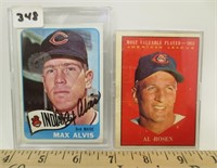 Max Alvis & All Rosen, Cleveland Indians
