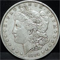 1884 Morgan Silver Dollar