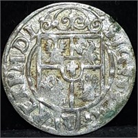 1623 Poland Sigismund III Silver Groschen