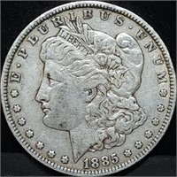 1885 Morgan Silver Dollar