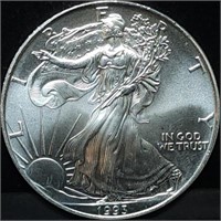 1993 1oz Silver Eagle Gem BU