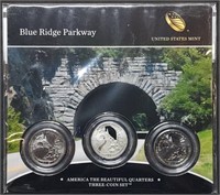 2015 Blue Ridge Parkway ATB Quarter Set MIP