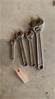 Crescent Wrenches (4)