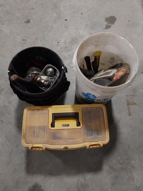 Assorted Tools and Toolbox