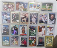 22 baseball cards