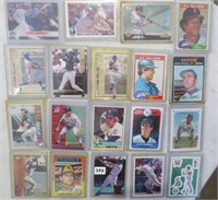 19 baseball cards