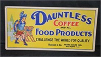 VTG Hulman & Co "Dauntless Coffee" advertising