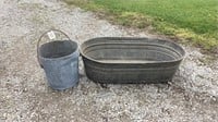 Pail and Wash Tub