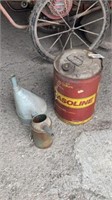 Gas Cans and Funnel