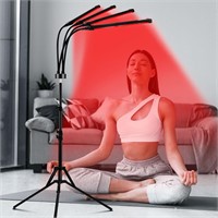 NEW $130 Red Light Therapy Lamp w/Stand & Timer