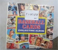 Rookies folder of baseball cards, approx 340 cards