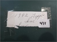 1992 Topps folder of baseball cards, approx 275