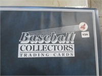 Folder of Cleveland Indians, approx 500 cards