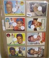 8 baseball cards