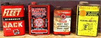 Lot of  vintage adv cans, see photos