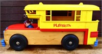 Vintage Playskool camper bus, see photos