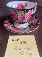 Tea Cup Saucer Set CARNATION Royal Albert
