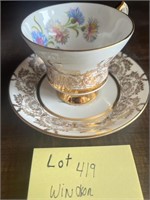 Tea Cup Saucer Set WINDSOR