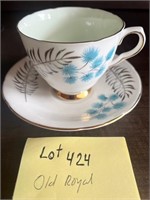 Tea Cup Saucer Set OLD ROYAL England