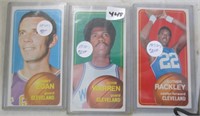3 Cleveland basketball cards