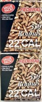 .22 AMMUNITION - FEDERAL