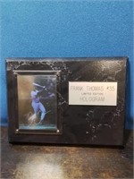 Frank Thomas limited edition hologram mounted on