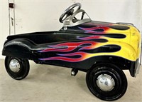 IN-STEP FLAME HOT ROD PEDAL CAR