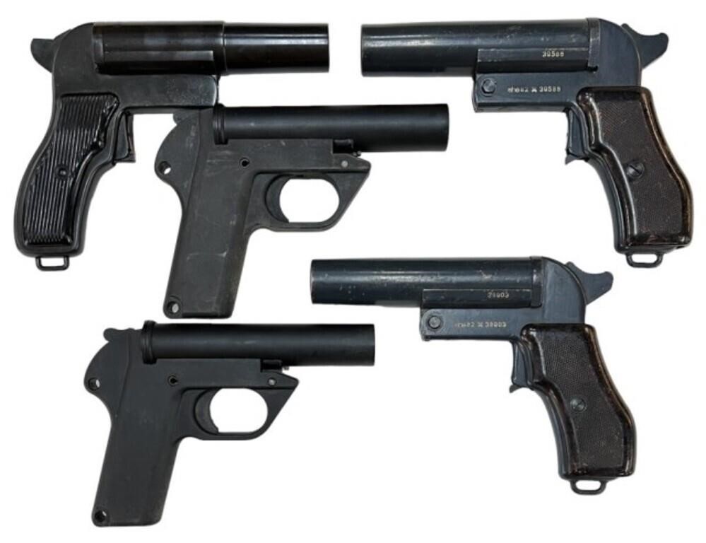 COLLECTION OF FLARE PISTOLS