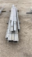 Aluminum I-Beams, approx. 20, 8’-14’