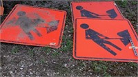 Road Construction Signs, Aluminum, (majority are 4