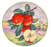 Vintage Villa D'este Italian Apple Plate