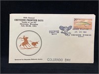 9 Cheyenne, WY Frontier Days Event Covers 1991