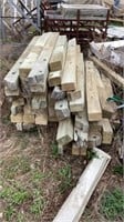 Lumber, 3”x6”, assorted lengths