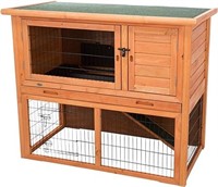 TRIXIE Pet Products Rabbit Hutch with Sloped Roof,