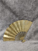 Vintage Brass Wall Fan