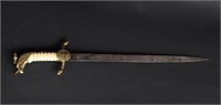 Naval Short Sword, Mexico 19th C.