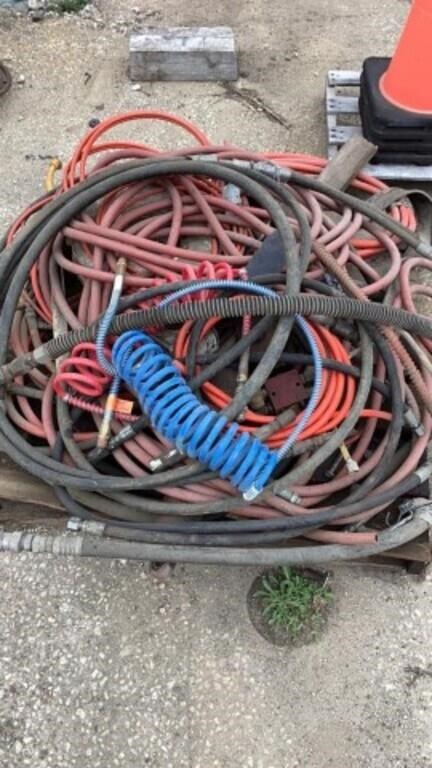 Pallet of hydraulic Air Hoses